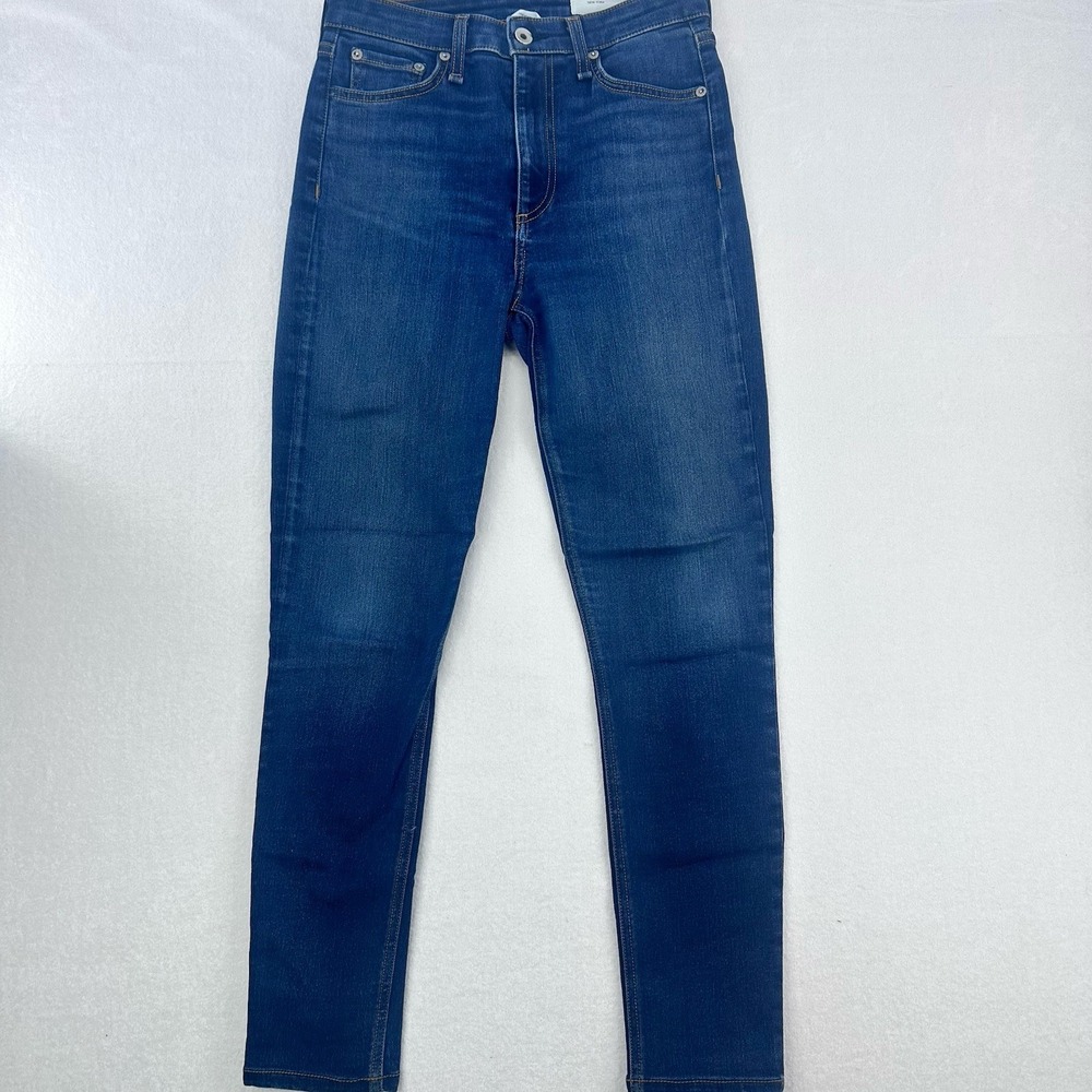 Rag & Bone Women Jeans Nina High Rise Skinny Size 26 Blue